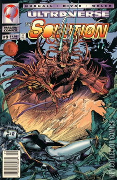 Variant Cover for The Solution #9