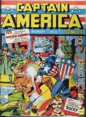 Variant Cover for Captain America Comics #1