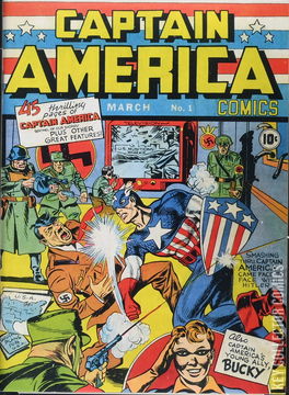 Variant Cover for Captain America Comics #1