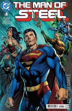 Variant Cover for Superman: The Man of Steel #1