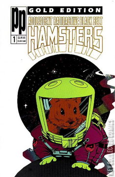 Variant Cover for Adolescent Radioactive Black Belt Hamsters #1