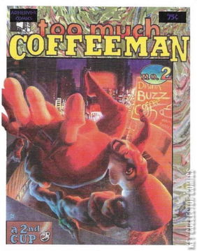 Variant Cover for Too Much Coffee Man #2
