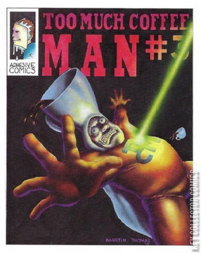 Variant Cover for Too Much Coffee Man #3