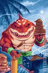 Variant Cover for Street Sharks #4