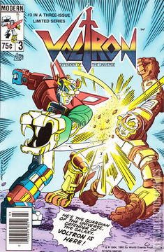 Variant Cover for Voltron #3