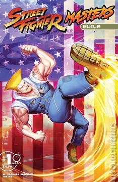 Variant Cover for Street Fighter Masters: Guile #1