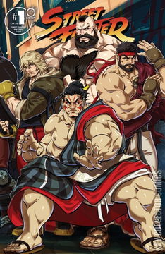 Variant Cover for Street Fighter Masters: Guile #1