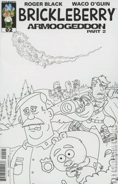 Variant Cover for Brickleberry #2