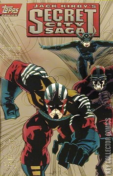 Variant Cover for Secret City Saga #0