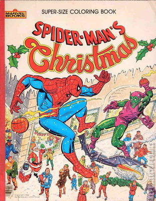 Super-Size Coloring Book: Spider-Man's Christmas