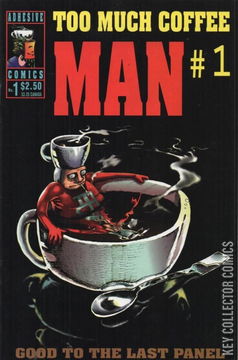 Variant Cover for Too Much Coffee Man #1