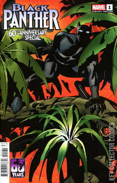 Variant Cover for Black Panther 60th Anniversary Special #1
