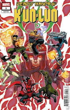 Variant Cover for Deadly Hands of K'un-Lun #1