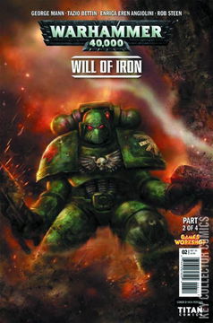Variant Cover for Warhammer 40,000: Will of Iron #2