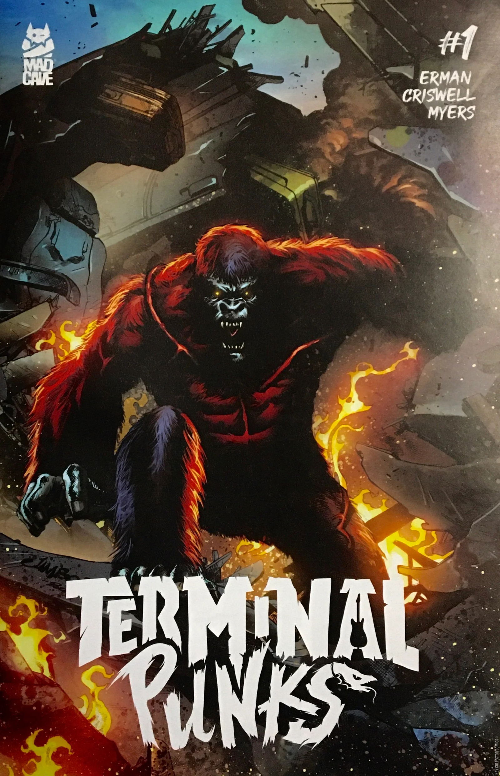 Cover art for Terminal Punks #1 