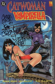 Variant Cover for Catwoman / Vampirella: The Furies #1