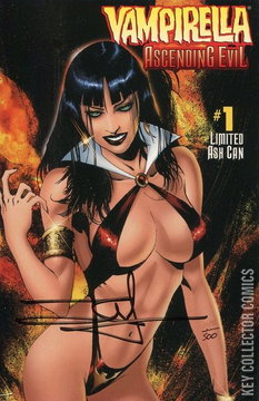 Variant Cover for Vampirella: Ascending Evil Ash Can #1