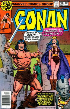 Variant Cover for Conan the Barbarian #93