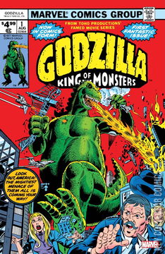 Variant Cover for Godzilla #1