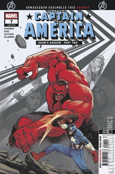 Variant Cover for Captain America #7
