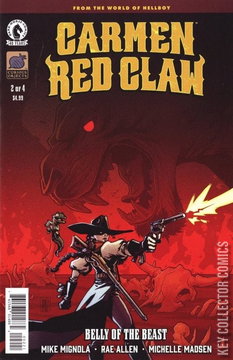 Variant Cover for Carmen Red Claw: Belly of the Beast #2