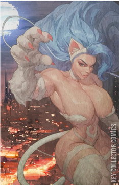 Variant Cover for Darkstalkers x Street Fighter: Hunter Killers #1