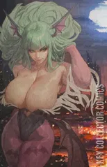 Variant Cover for Darkstalkers x Street Fighter: Hunter Killers #1