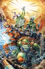 Variant Cover for Teenage Mutant Ninja Turtles / Naruto #1