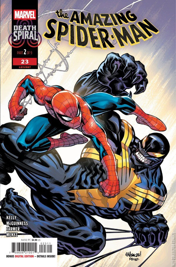 アメコミMARVEL×ディズニー（AMAZING SPIDER-MAN #23） Amazing Spider-Man #23 (2026) – Value, Key Facts & Variants | Key