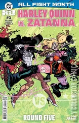 Variant Cover for DC K.O. Harley Quinn vs. Zatanna #1