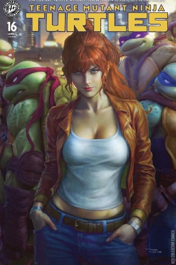 Cover art for Teenage Mutant Ninja Turtles #16 616