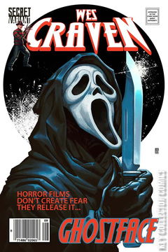 Variant Cover for Fame: Wes Craven