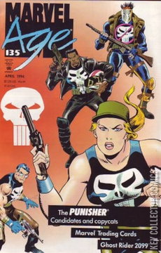 Variant Cover for Marvel Age #135