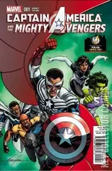 Cover for Captain America and the Mighty Avengers #1