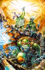 Variant Cover for Teenage Mutant Ninja Turtles / Naruto #1
