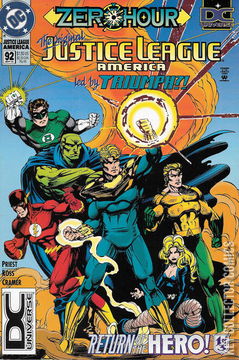 Variant Cover for Justice League America #92