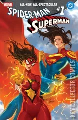 Variant Cover for Marvel / DC: Spider-Man / Superman #1