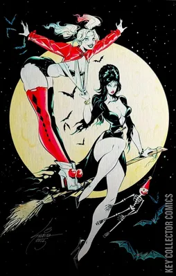 Harley Quinn x Elvira