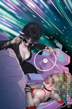 Variant Cover for Harley Quinn x Elvira #5