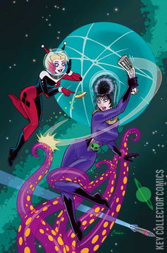 Variant Cover for Harley Quinn x Elvira #5