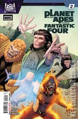 Cover for Planet of the Apes Versus Fantastic Four #2