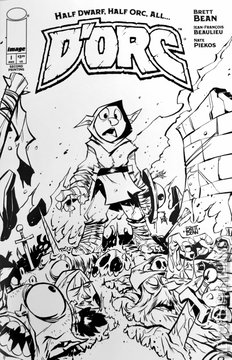 Variant Cover for D'Orc #1