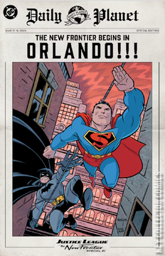 Variant Cover for Justice League: The New Frontier Special #1