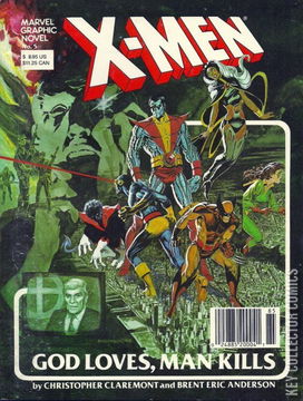 Variant Cover for Marvel Graphic Novel #5