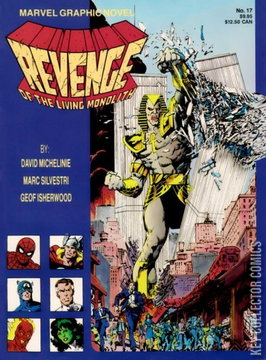 Variant Cover for Marvel Graphic Novel #17