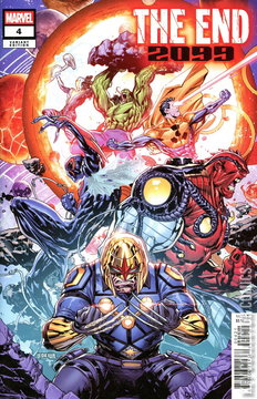 Variant Cover for The End: 2099 #4