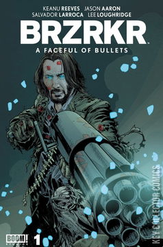 Variant Cover for BRZRKR: A Faceful of Bullets #1