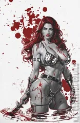 Variant Cover for Red Sonja: Empire of the Damned #1