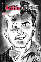 Variant Cover for Archie x The Army of Darkness #1