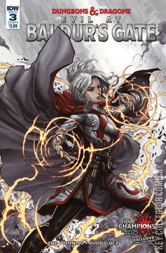 Variant Cover for Dungeons & Dragons: Evil at Baldur’s Gate #3